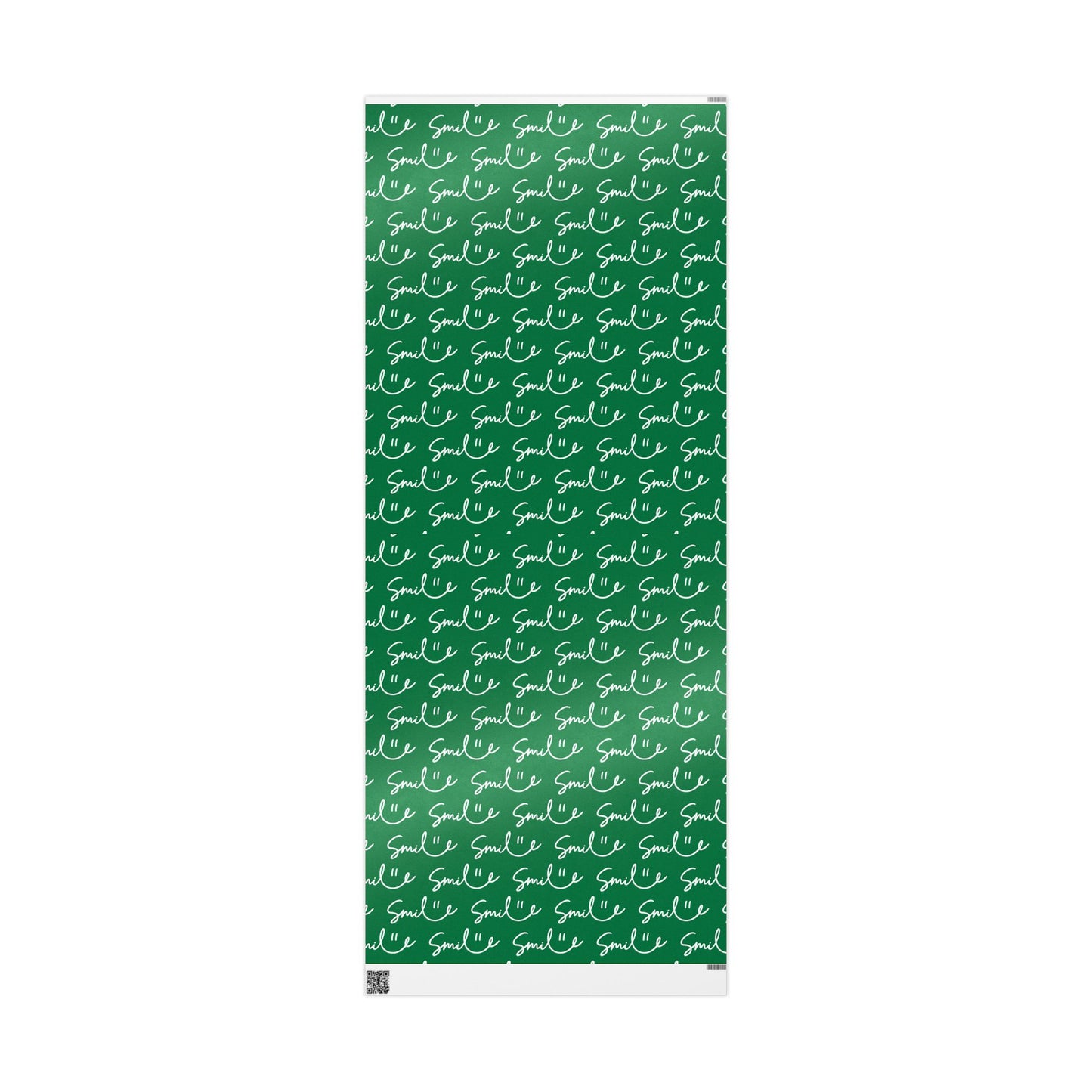 Green Smile Stylish Gift Wrapping Paper for Any Occasion