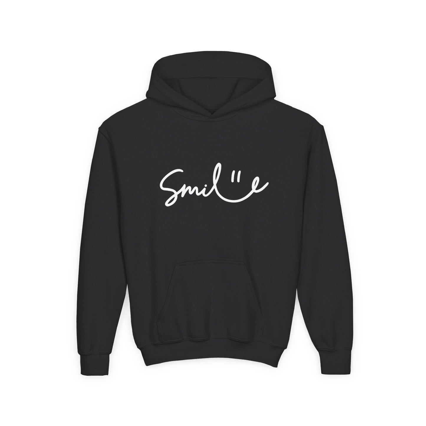 Smile Youth Heavy Blend Hoodie - Cozy, Cheerful Sweatshirt for Kids
