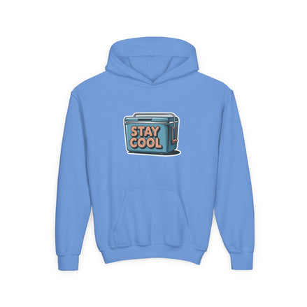 Youth Hooded Sweatshirt - Stay Cool Graphic