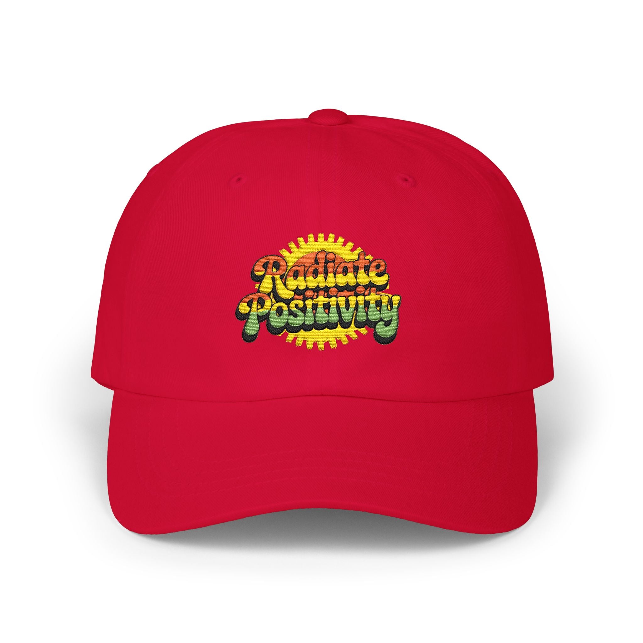 Classic Cap — Radiate Positivity Embroidered Baseball Hat