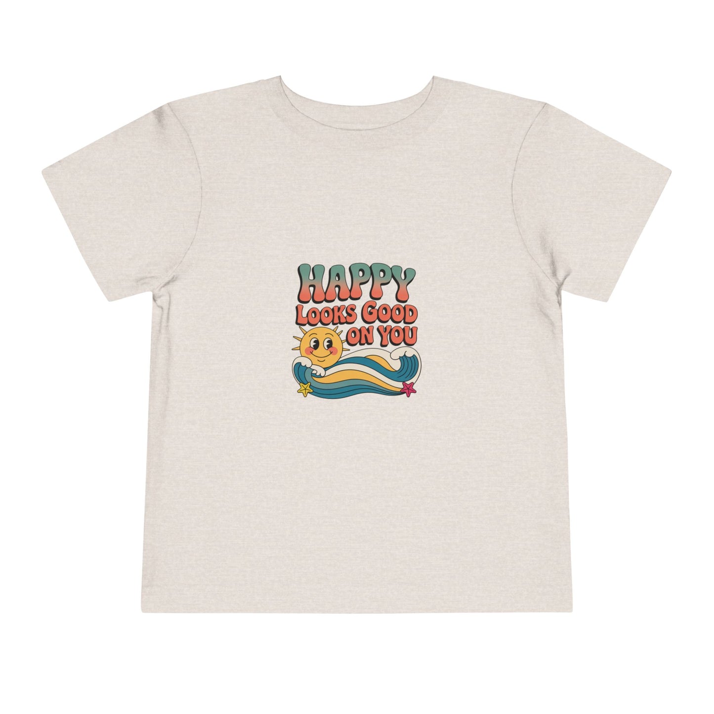 Happy Looks Good On You Toddler Tee
