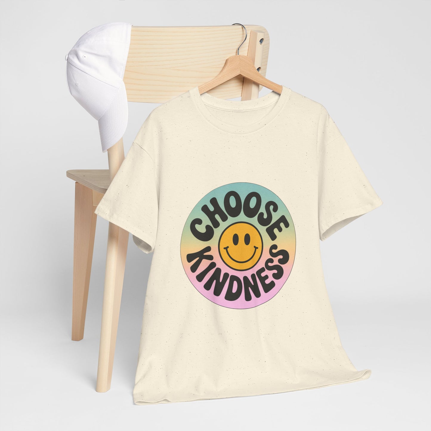 Choose Kindness Unisex Heavy Cotton Tee - Uplifting Graphic T-Shirt