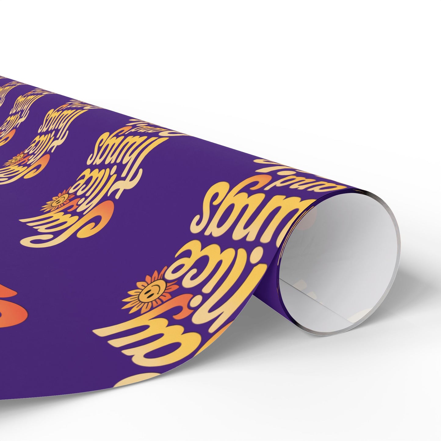 Say Nice Things and Smile Wrapping Paper