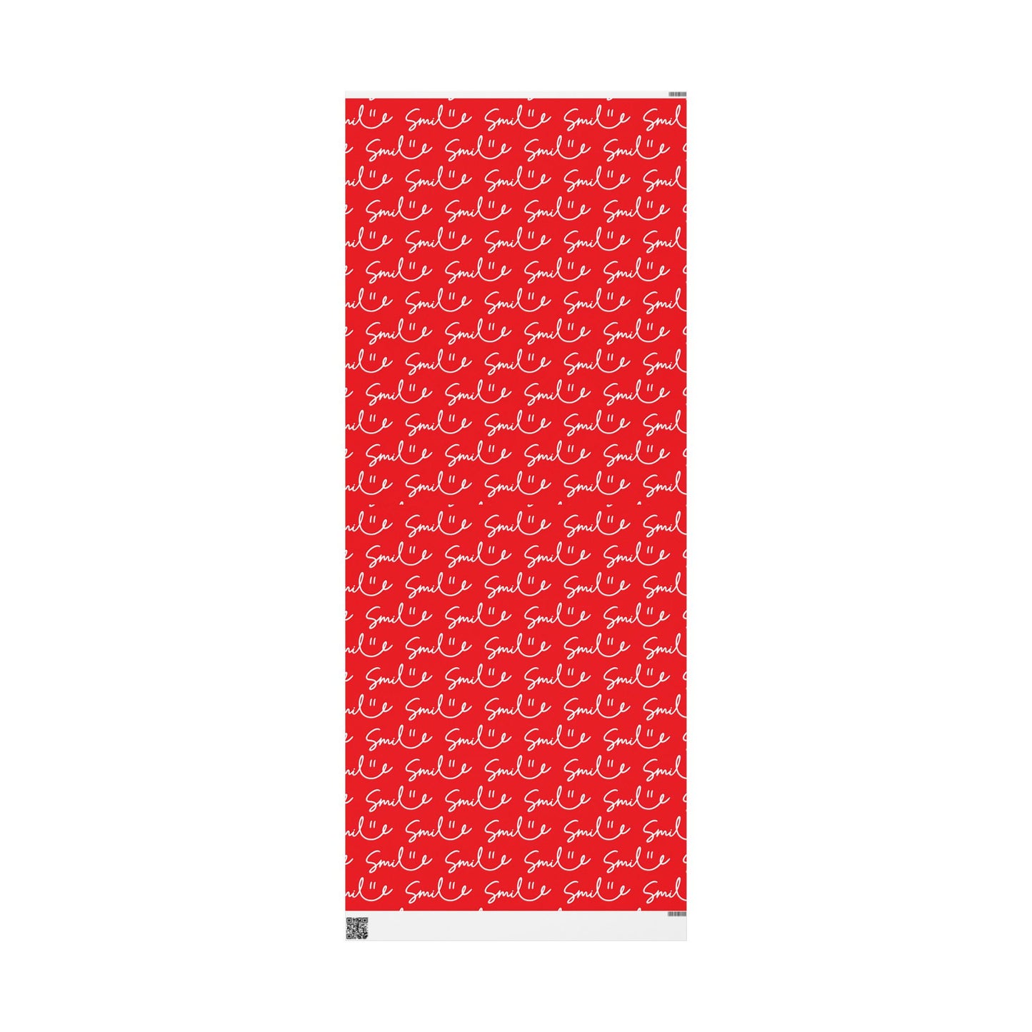 Red Smile Stylish Gift Wrapping Paper for Any Occasion