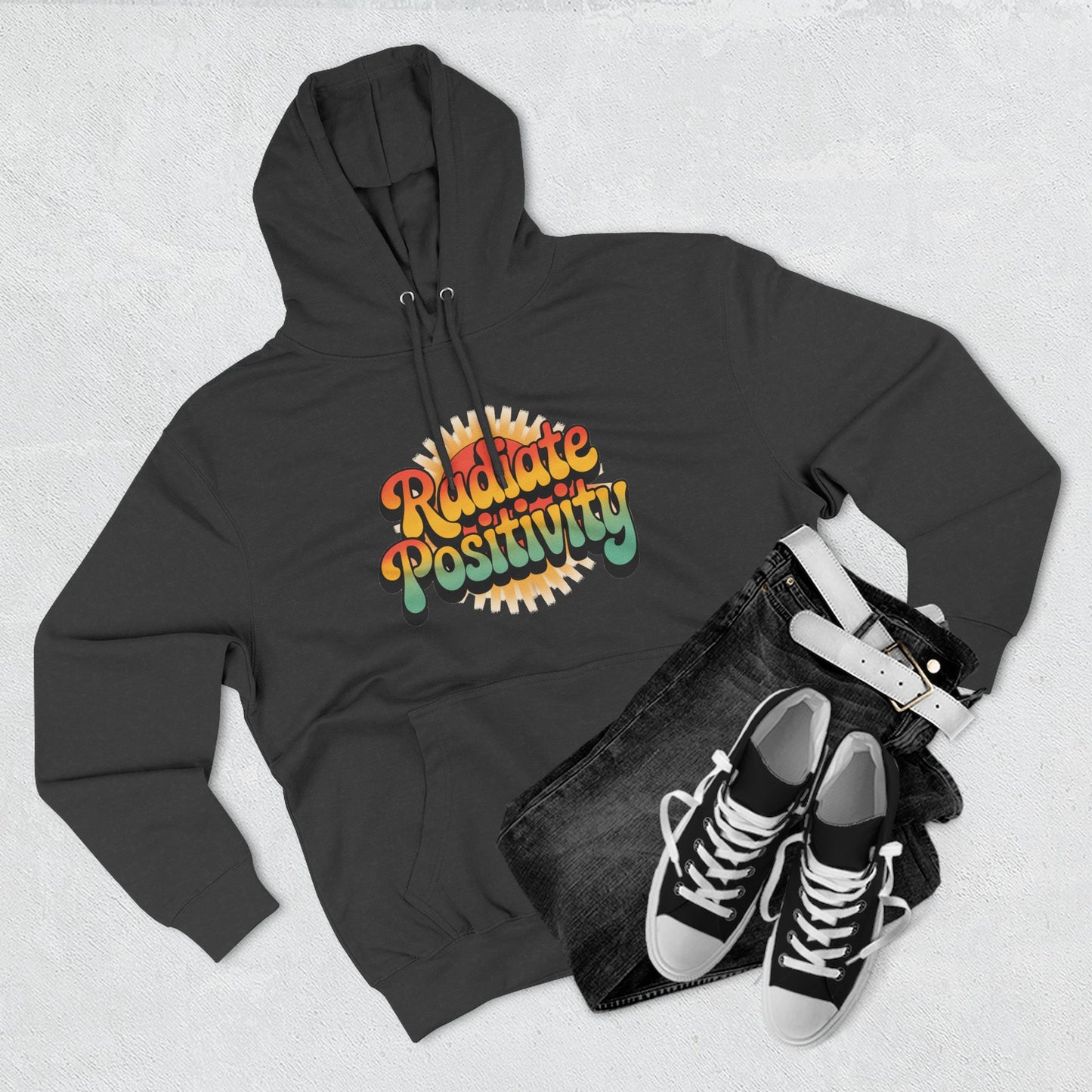Radiate Positivity Fleece Hoodie