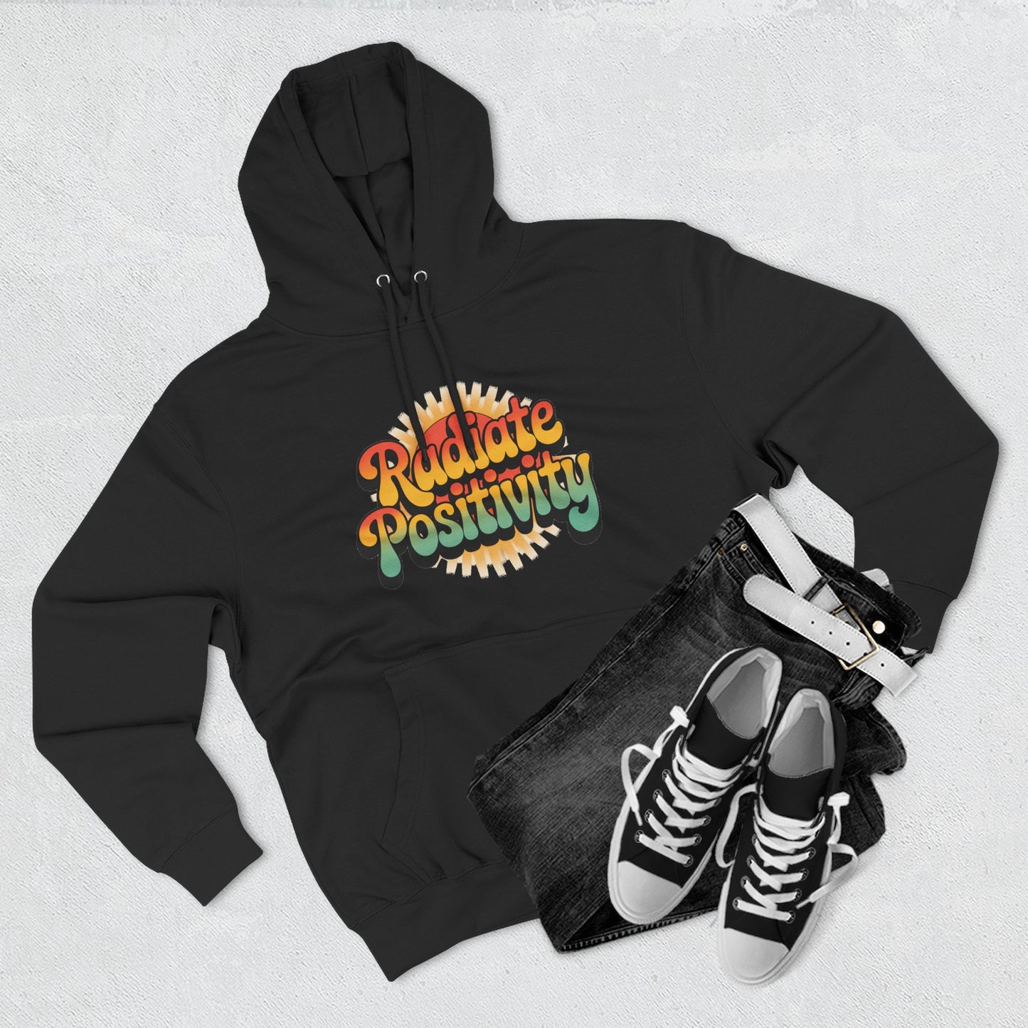 Radiate Positivity Fleece Hoodie