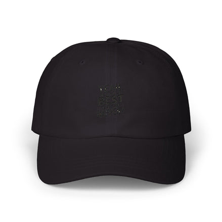 Yeah, But Whats The BEST That Can Happen Embroidered Hat
