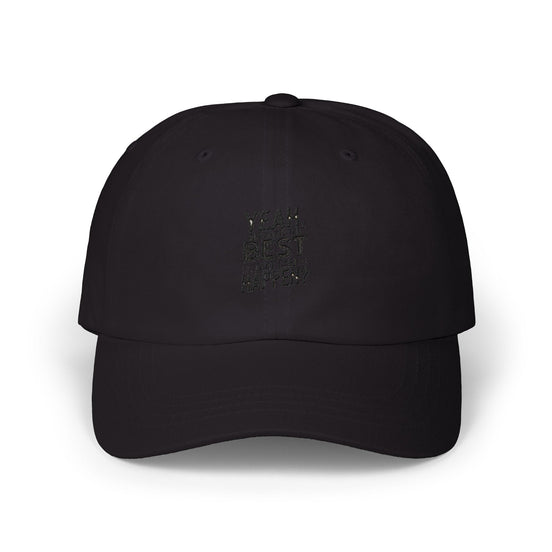 Yeah, But Whats The BEST That Can Happen Embroidered Hat