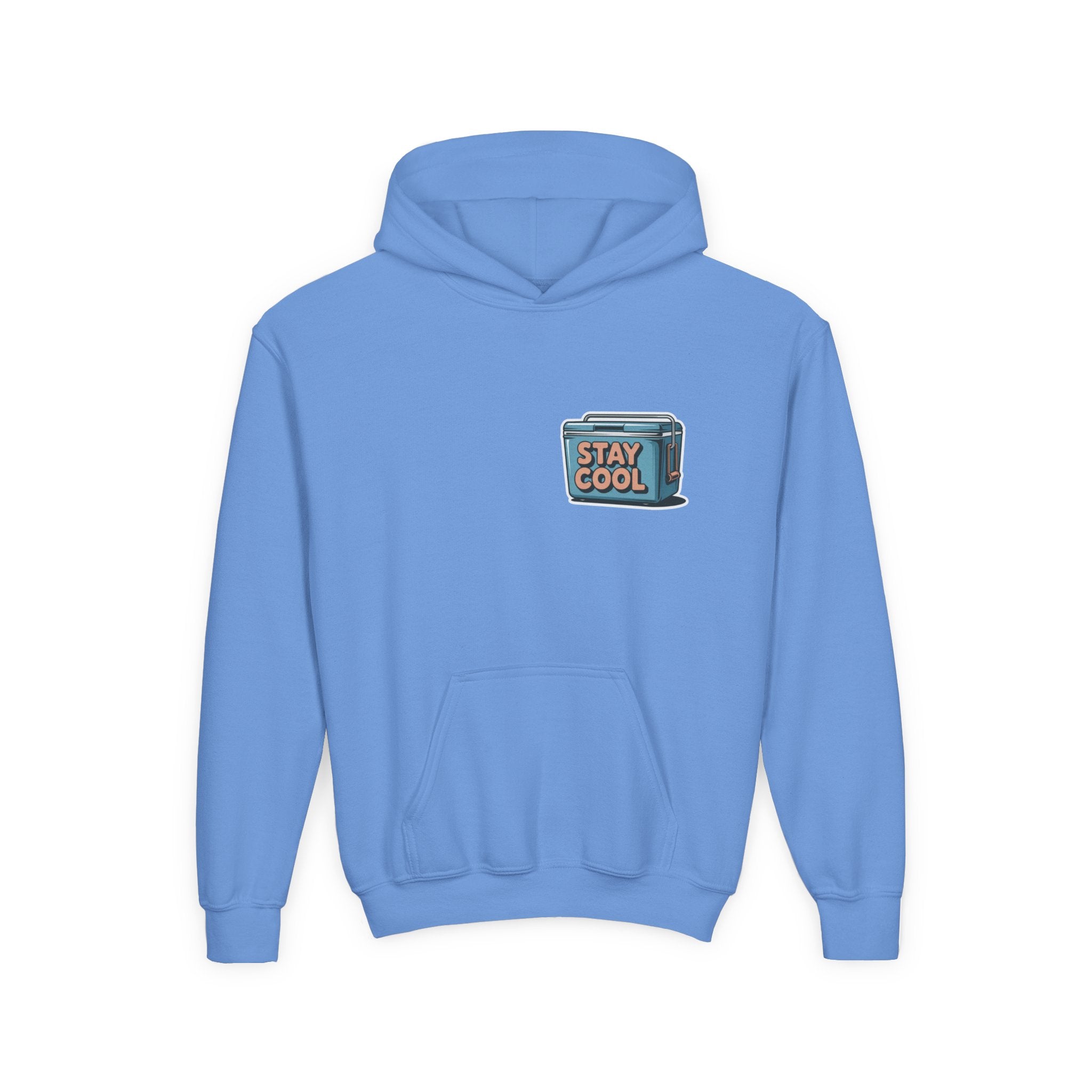 Youth Hooded Sweatshirt - Stay Cool Graphic