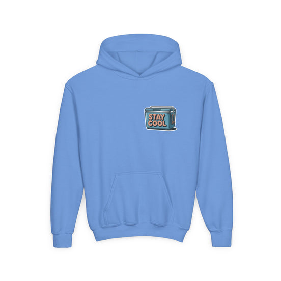 Youth Hooded Sweatshirt - Stay Cool Graphic