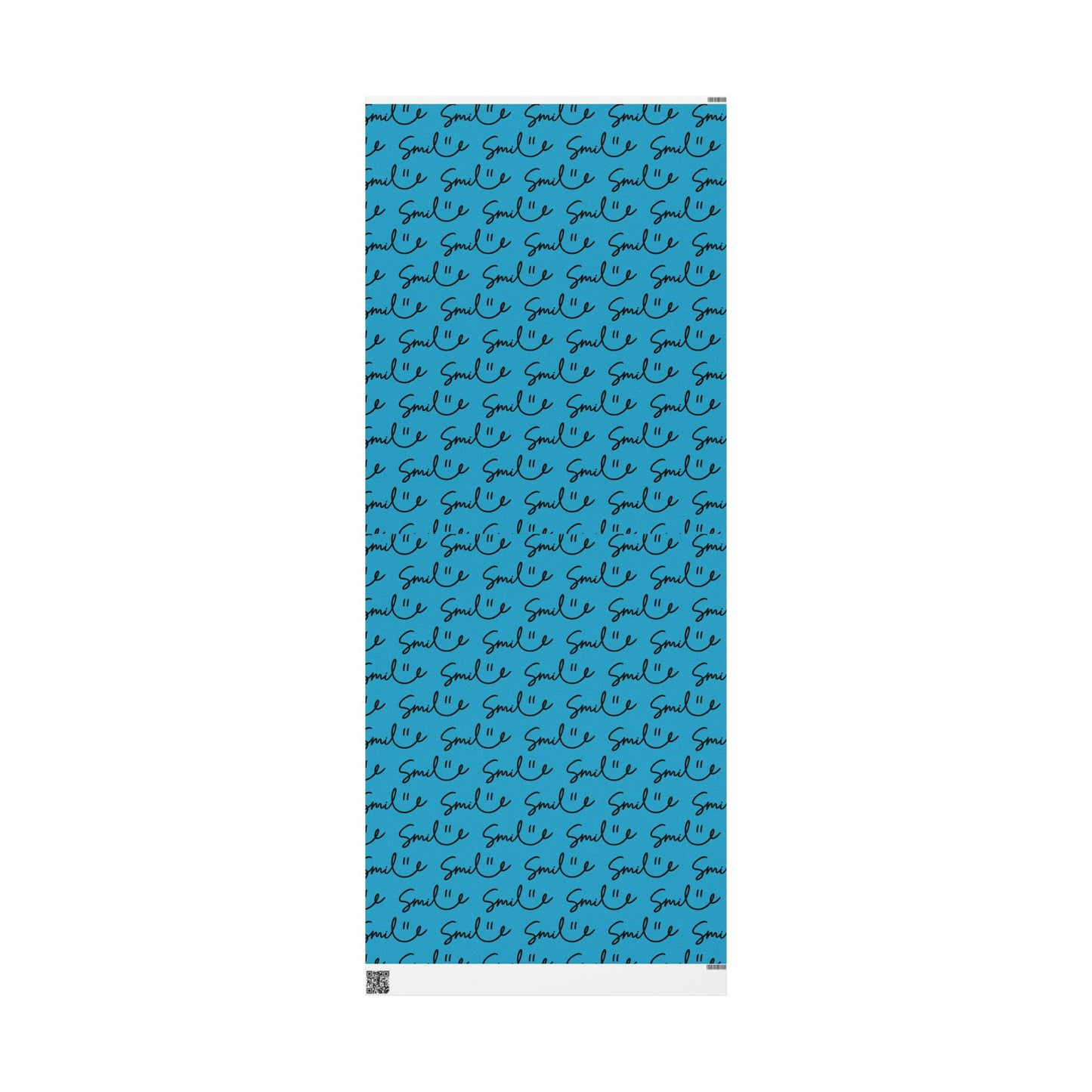 Turquoise Smile Stylish Gift Wrapping Paper for Any Occasion