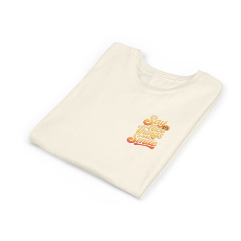 Say Nice Things Youth Tee - Positive Vibe Short Sleeve Shirt