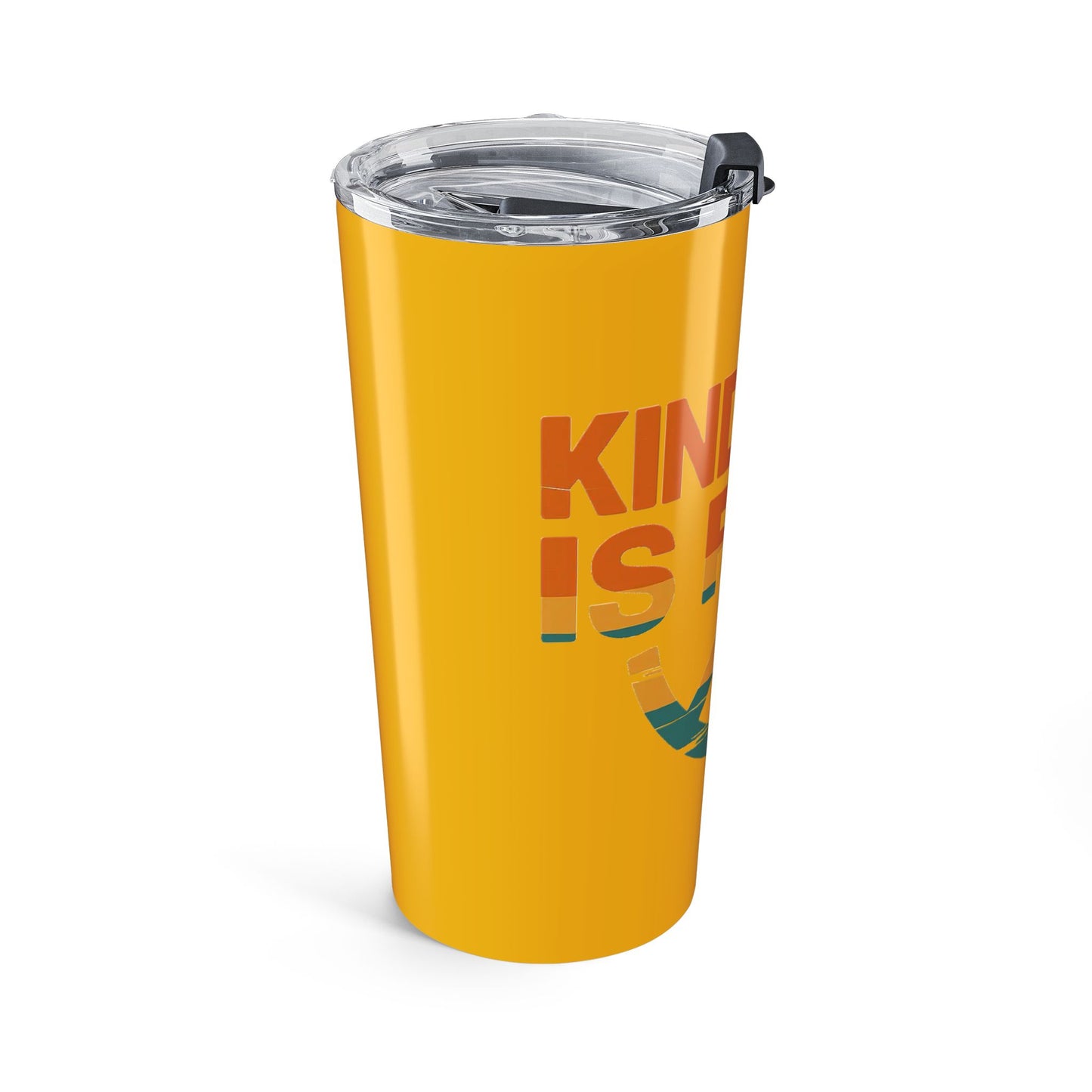 20oz Kindness Is Free Tumbler - Inspiring Quote Travel Mug