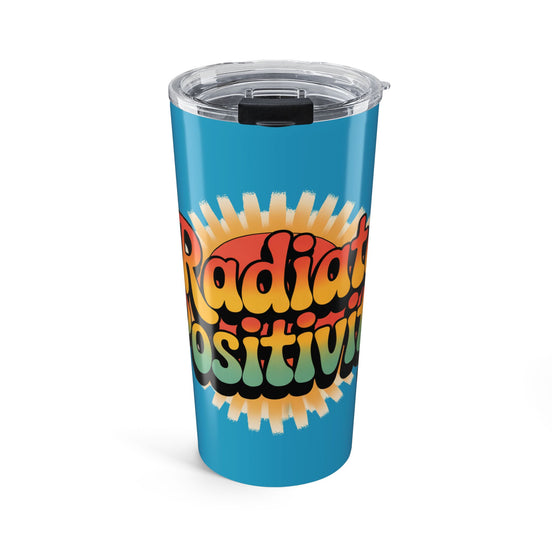 Turquoise Radiate Positivity Tumbler 20oz