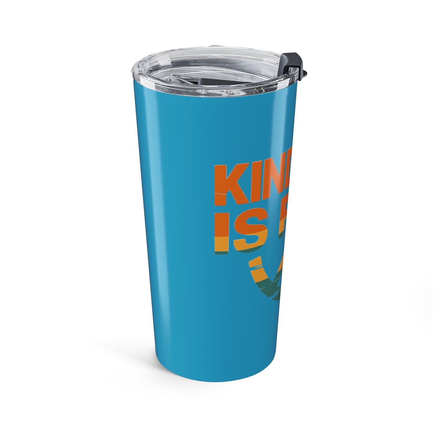 20oz Kindness Is Free Tumbler - Inspiring Quote Travel Mug