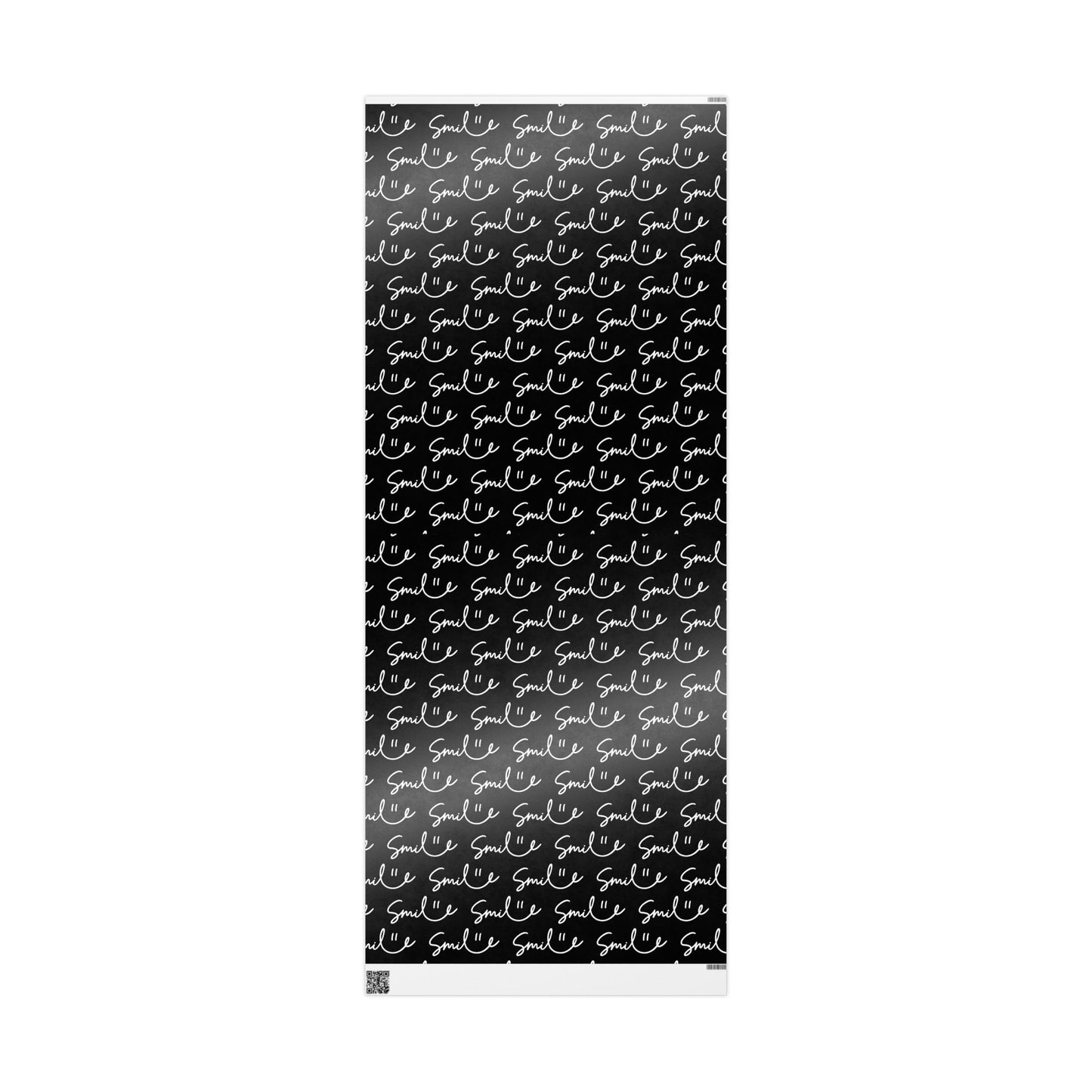Black/White Smile Stylish Gift Wrapping Paper for Any Occasion