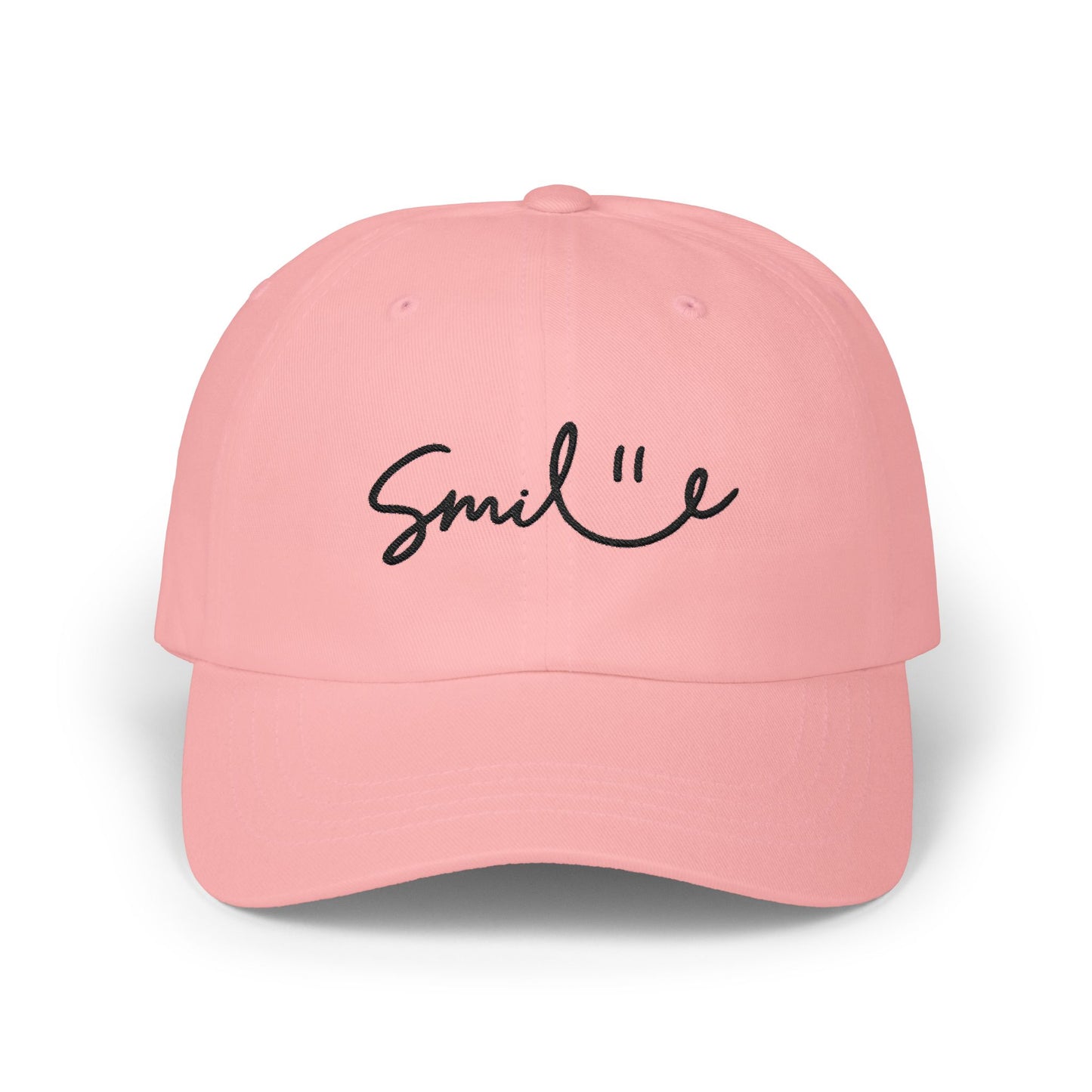 Smile Dad Cap – Embroidered Happy Face Baseball Hat