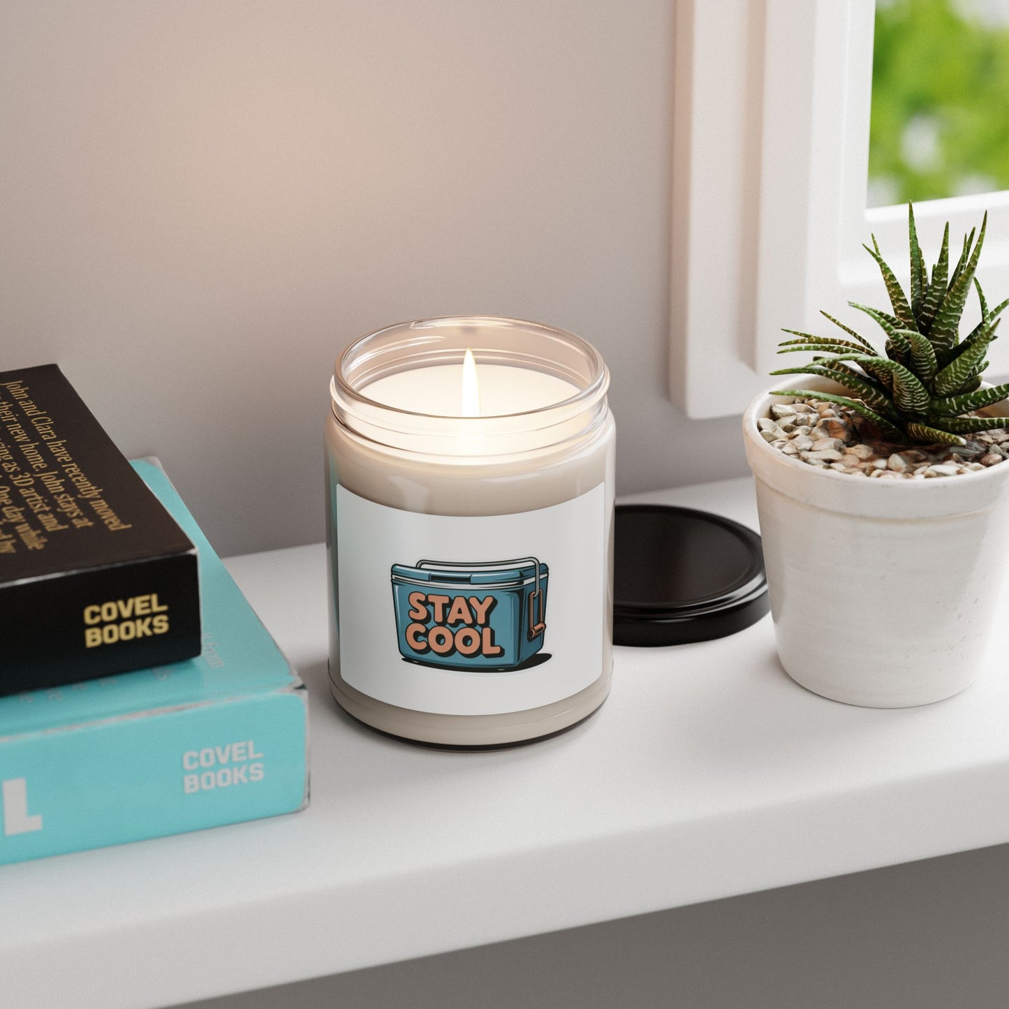 Cool Vibe Scented Soy Candle - Stay Cool 9oz