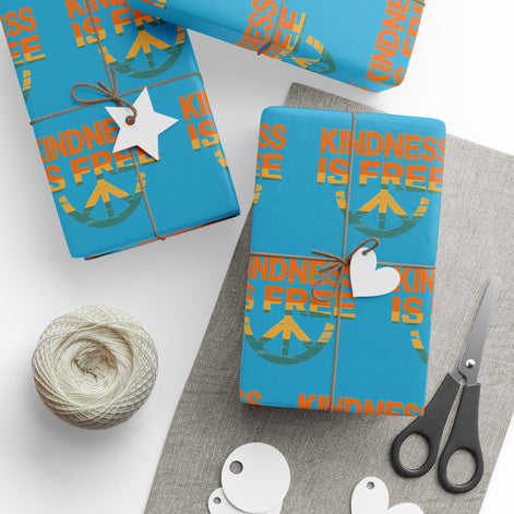 Kindness Is Free Wrapping Paper for All Occasions