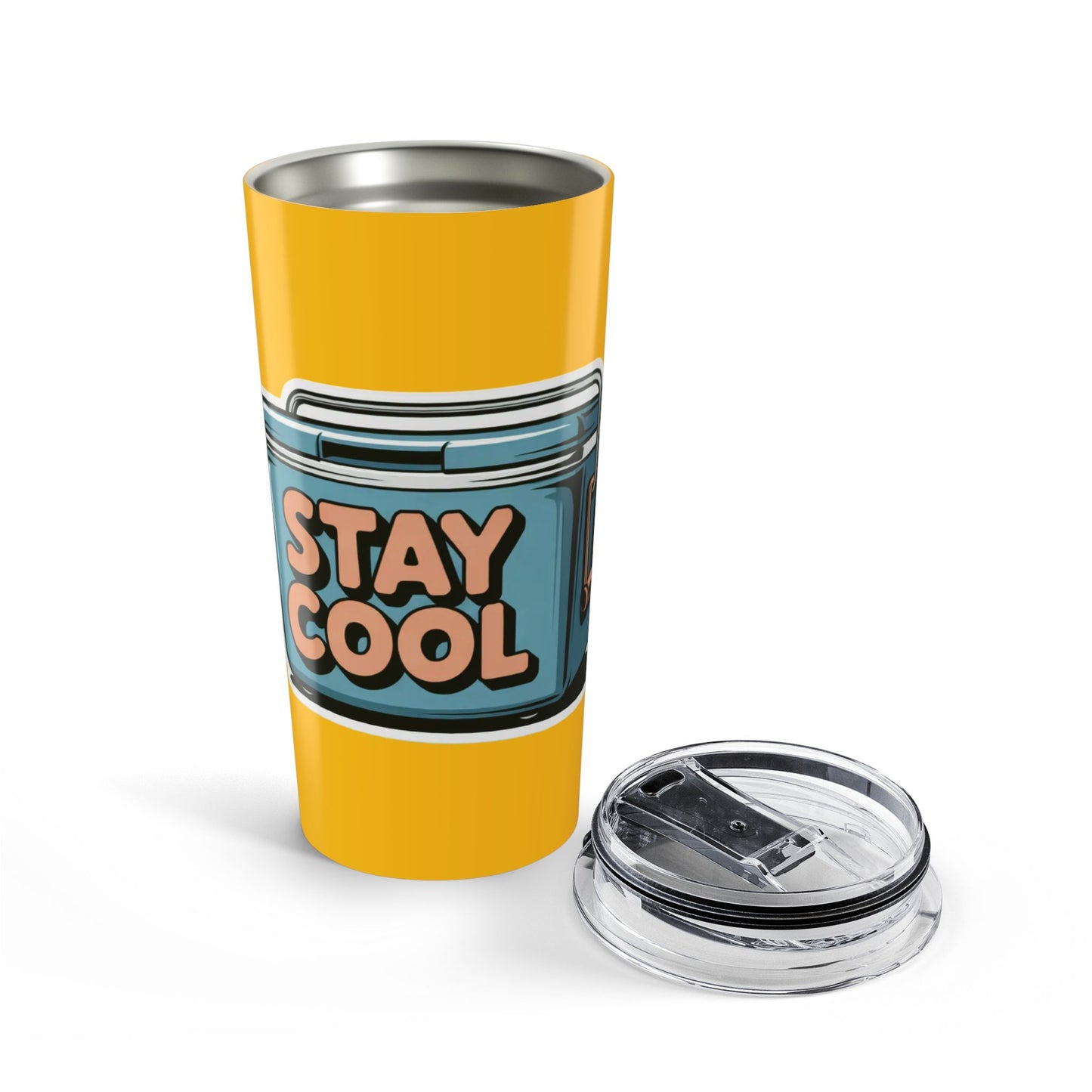 Stay Cool 20oz Tumbler - Insulated Travel Mug for Hot & Cold Drinks