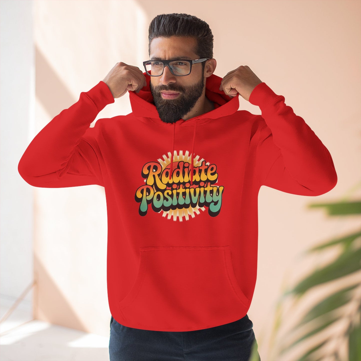 Radiate Positivity Fleece Hoodie