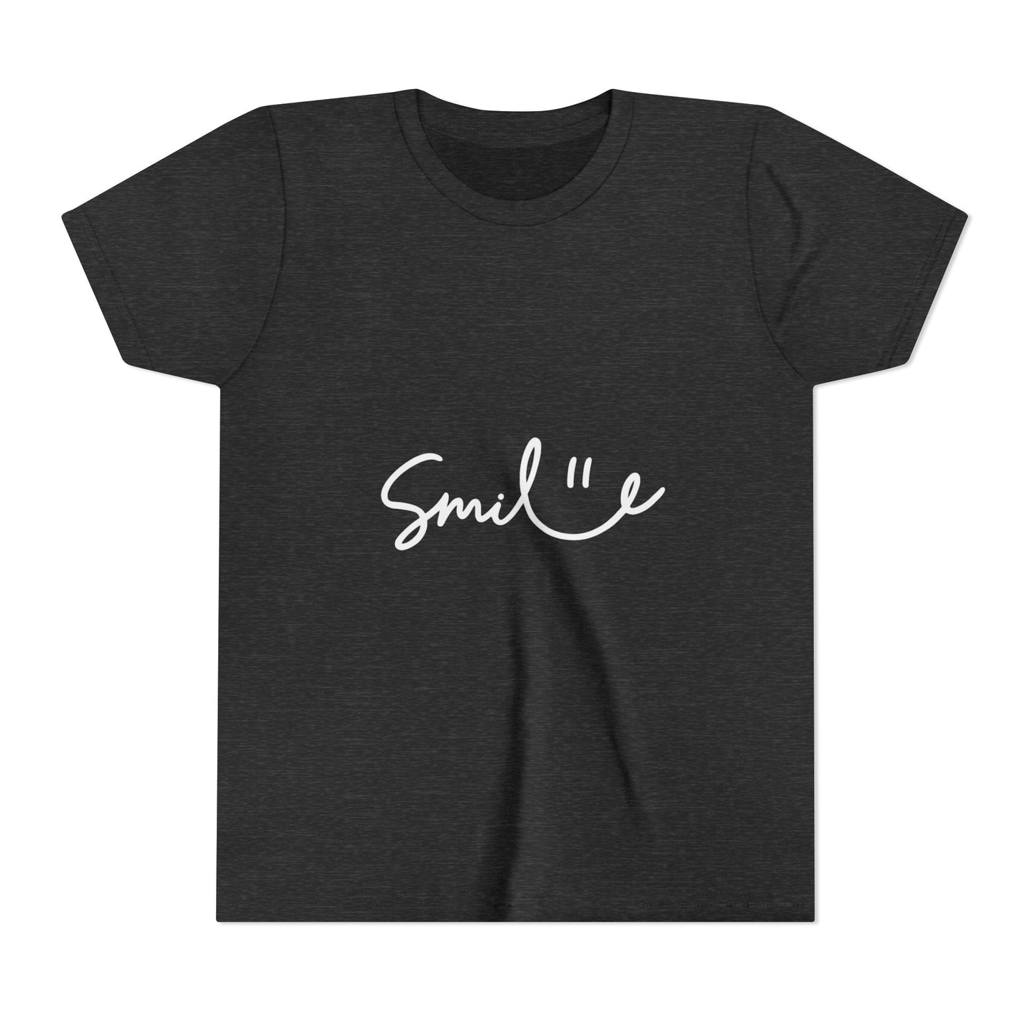Smiley Youth Short Sleeve Tee - Positive Vibes for Kids