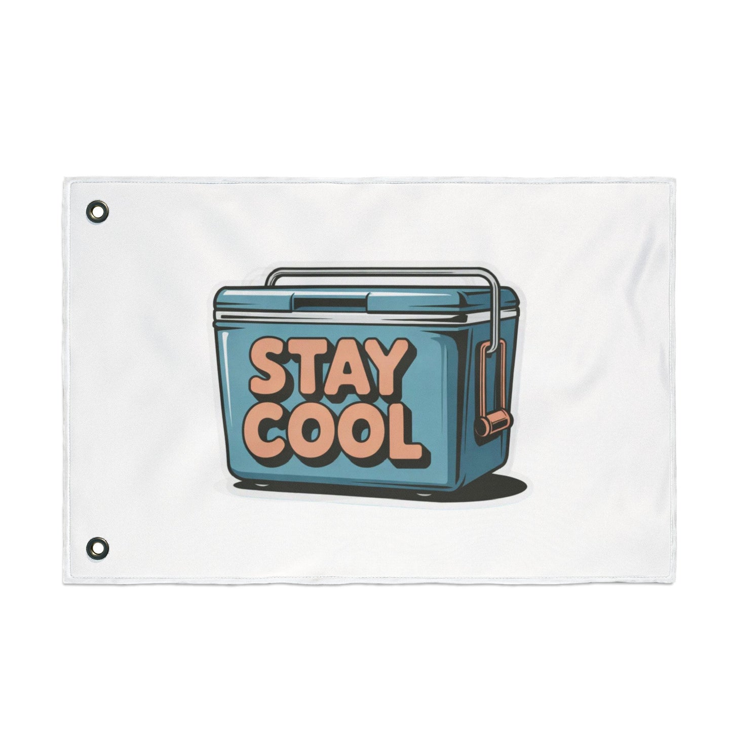 Stay Cool Double Sided Flag