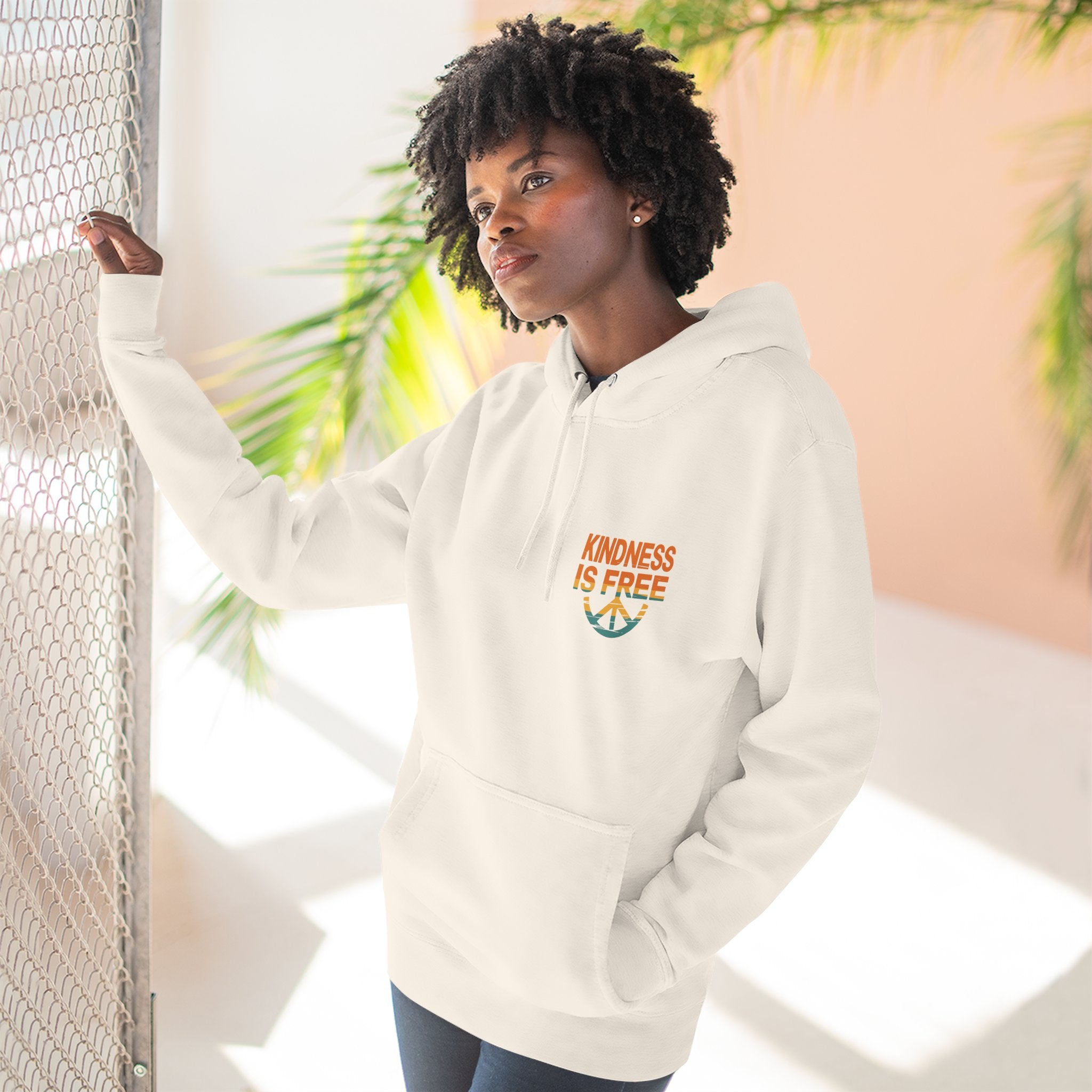 Kindness is Free Fleece Hoodie