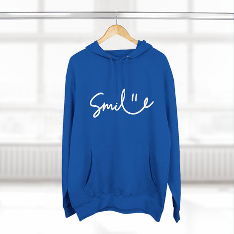 Smile Fleece Hoodie - Cozy and Stylish Pullover for Everyday Comfort