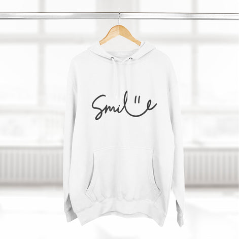 Smile Fleece Hoodie - Cozy and Stylish Pullover for Everyday Comfort