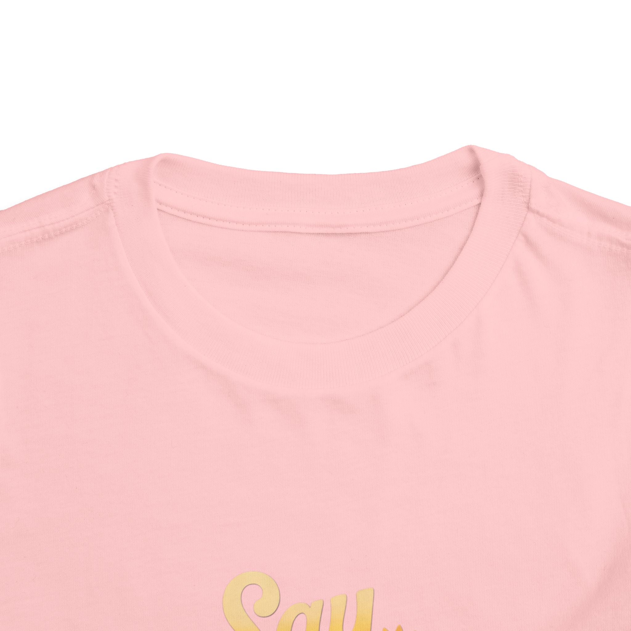 Say Nice Things and Smile Toddler Tee