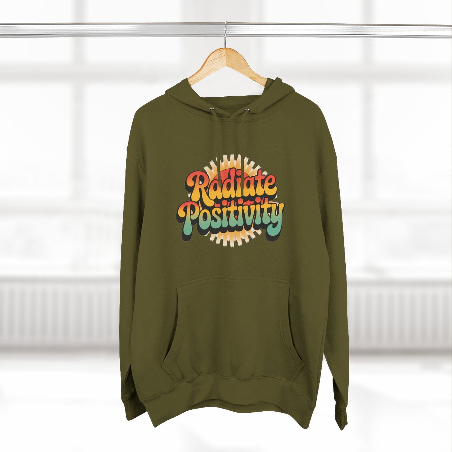 Radiate Positivity Fleece Hoodie