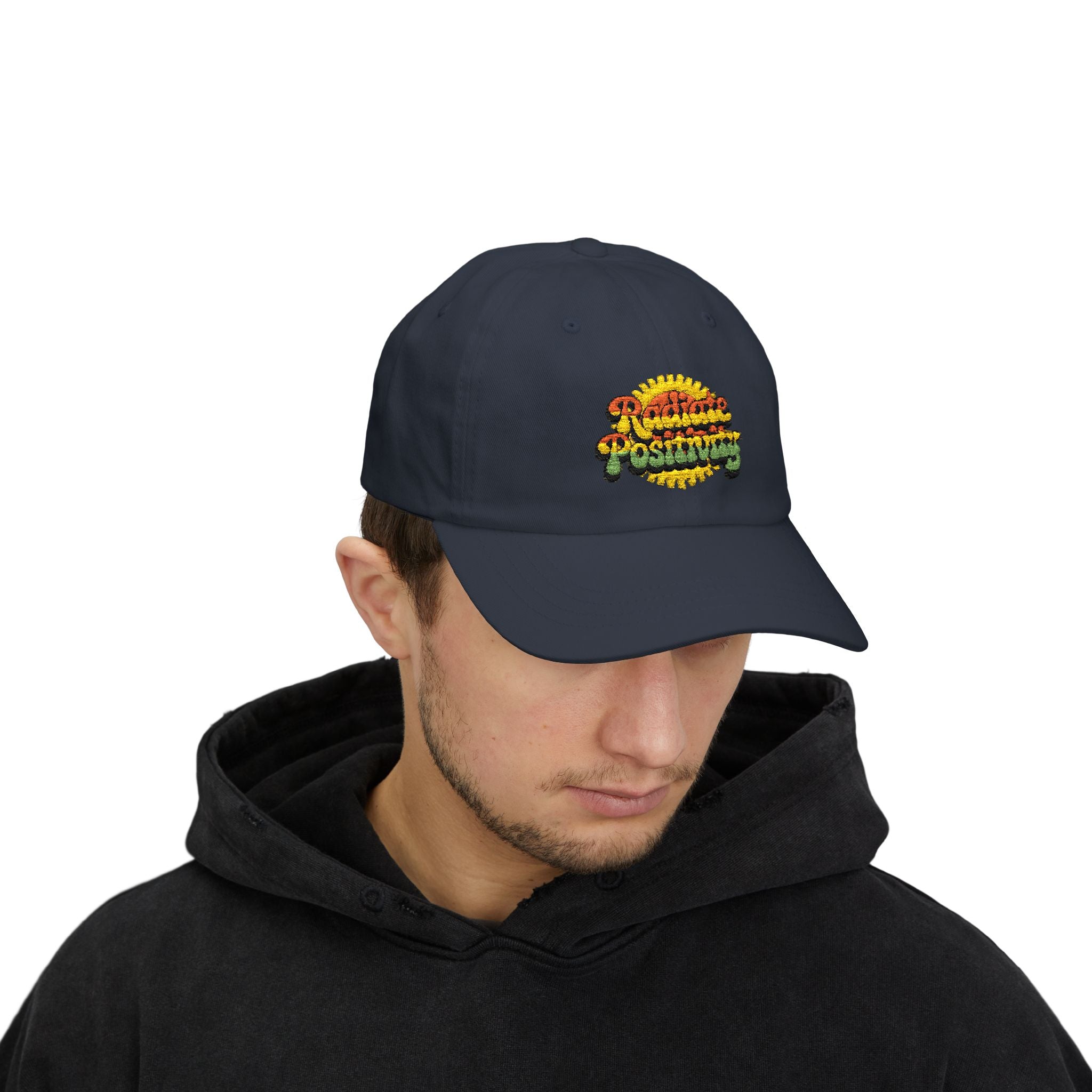 Classic Cap — Radiate Positivity Embroidered Baseball Hat