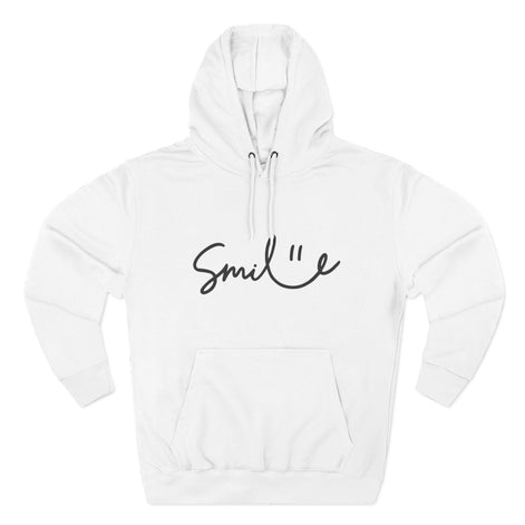 Smile Fleece Hoodie - Cozy and Stylish Pullover for Everyday Comfort
