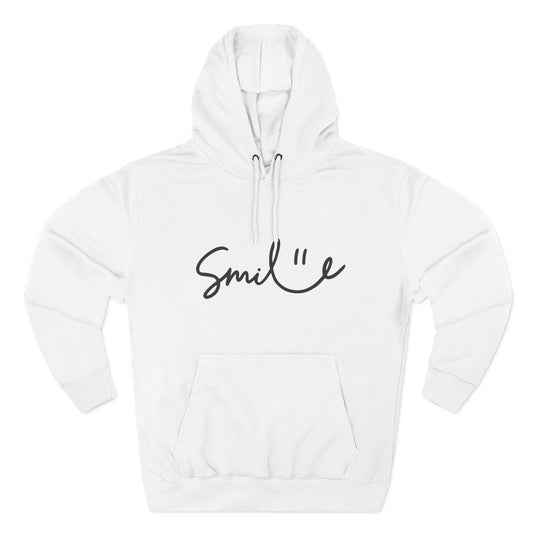 Smile Fleece Hoodie - Cozy and Stylish Pullover for Everyday Comfort