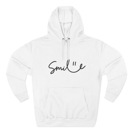 Smile Fleece Hoodie - Cozy and Stylish Pullover for Everyday Comfort