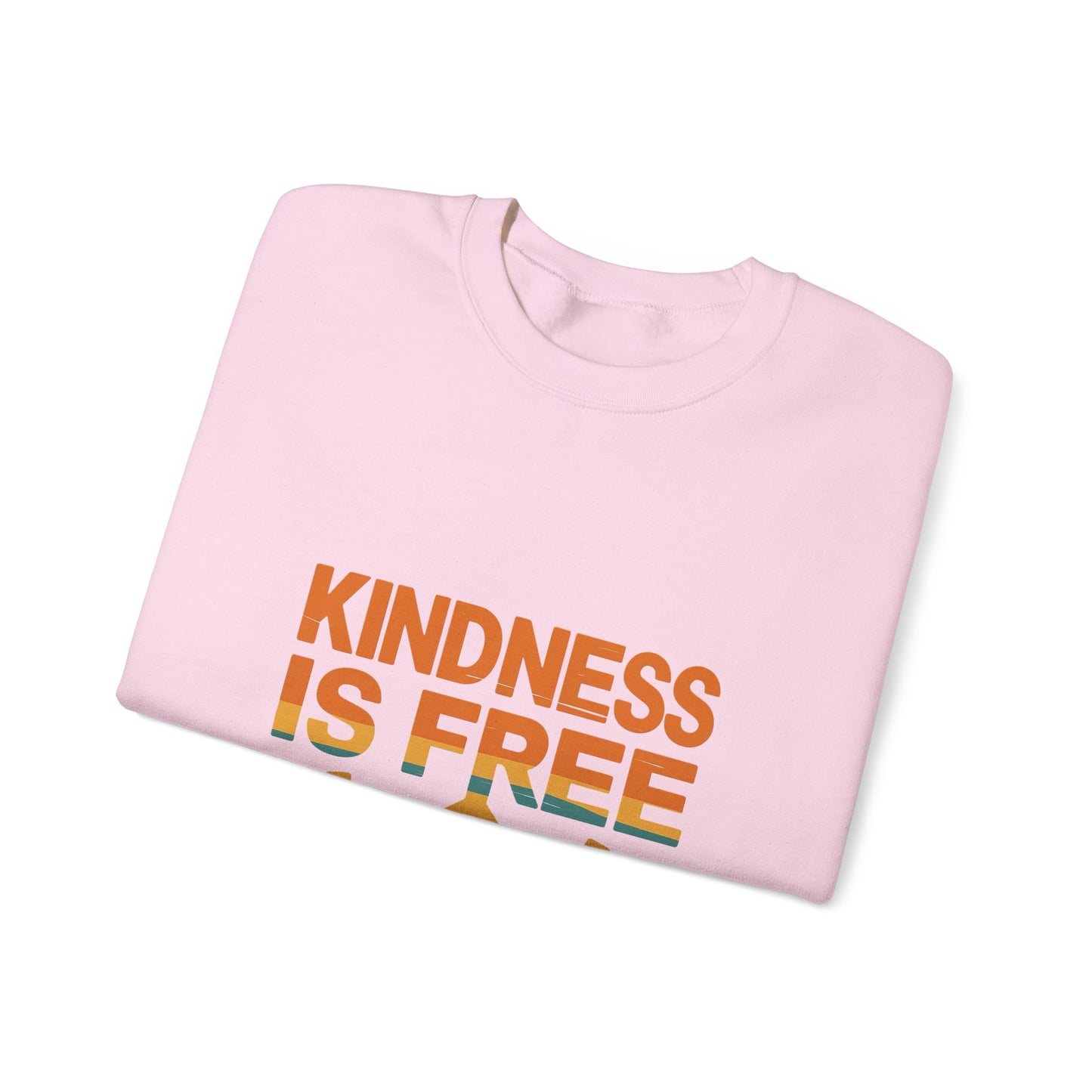 Unisex Kindness is Free Crewneck Sweatshirt