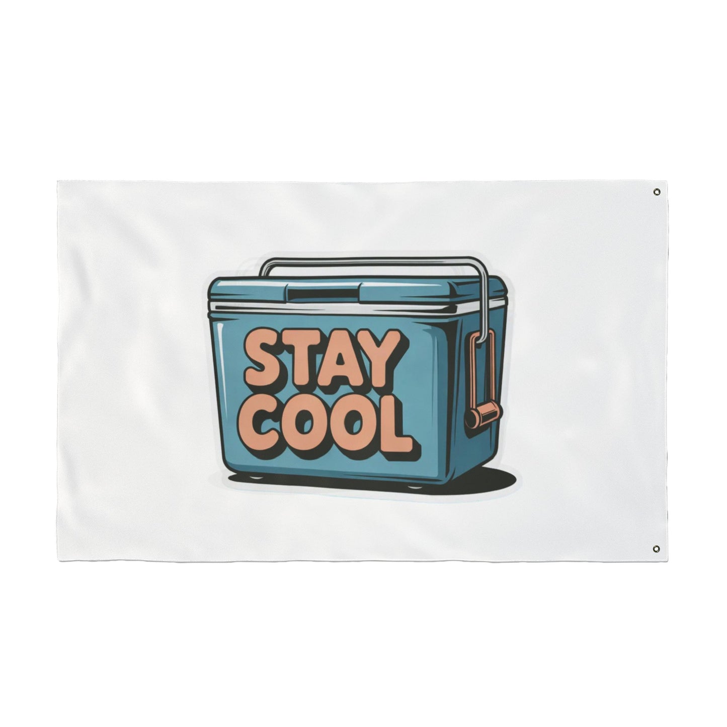 Stay Cool Double Sided Flag