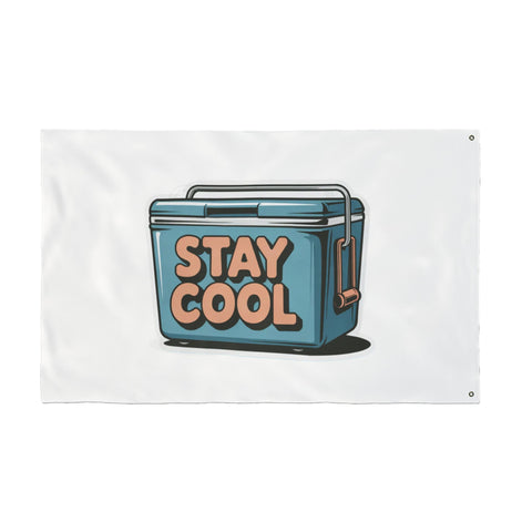 Stay Cool Double Sided Flag