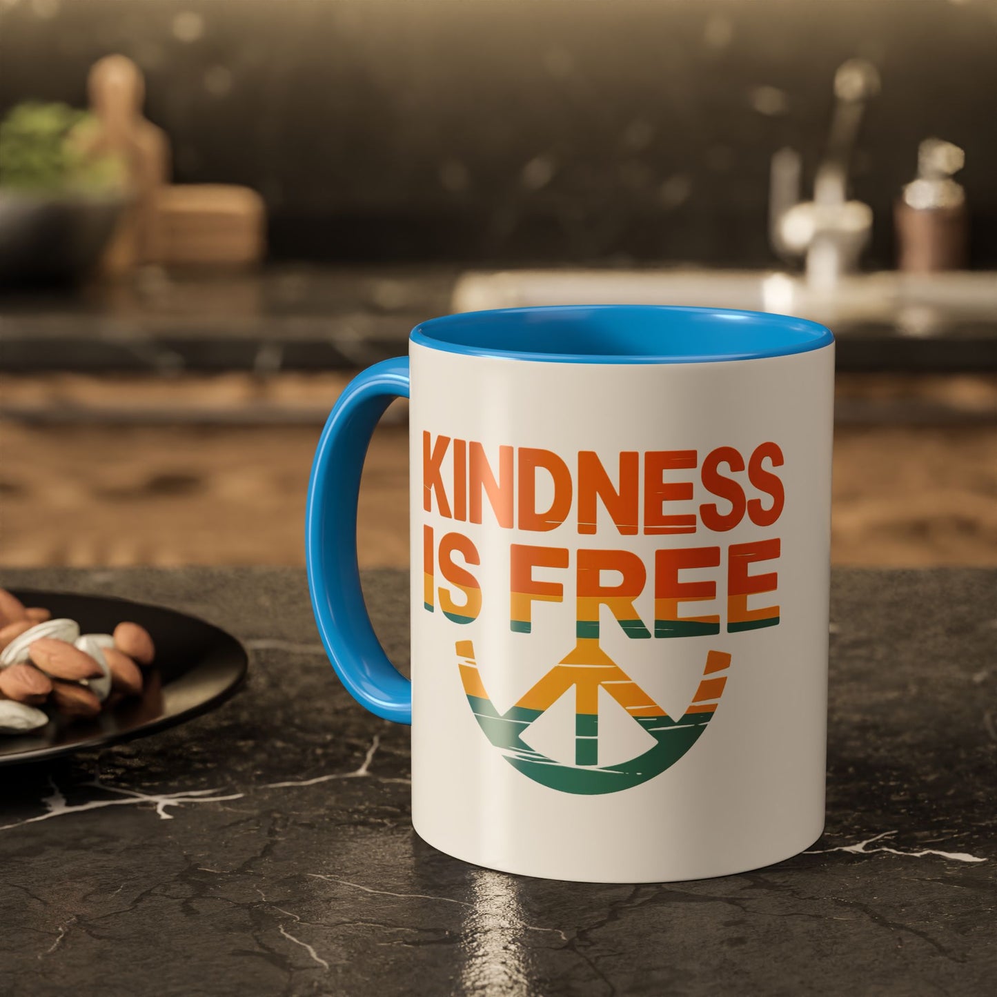 Kindness Is Free Mug - 11oz & 15oz Coffee Cup