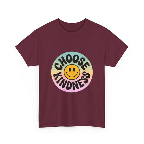 Choose Kindness Unisex Heavy Cotton Tee - Uplifting Graphic T-Shirt