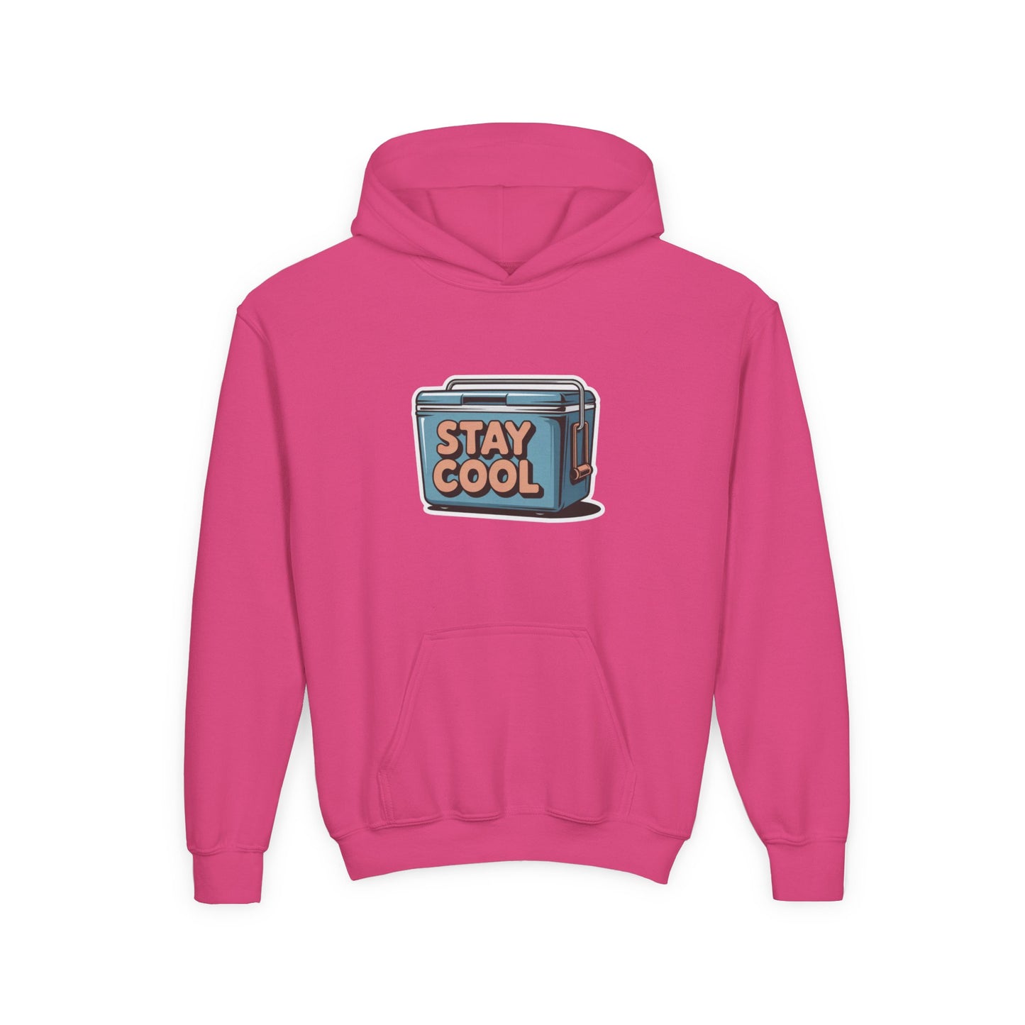 Youth Hooded Sweatshirt - Stay Cool Graphic
