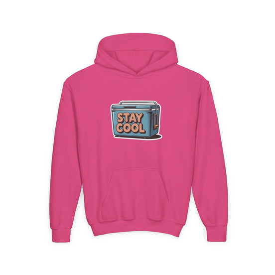 Youth Hooded Sweatshirt - Stay Cool Graphic