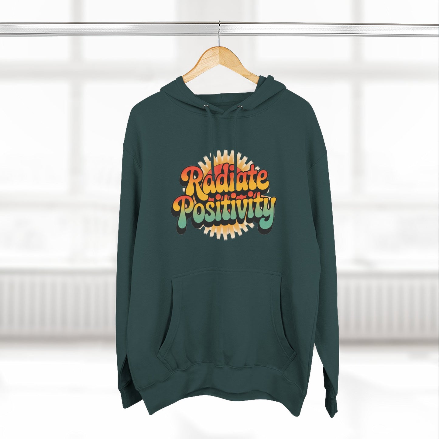 Radiate Positivity Fleece Hoodie