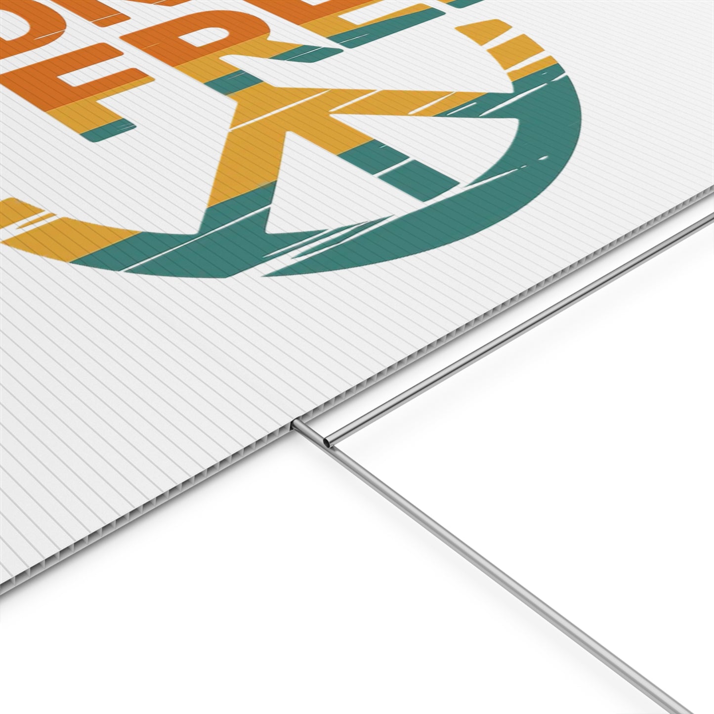 Kindness is Free Plastic Yard Sign – Vibrant Peaceful Decor