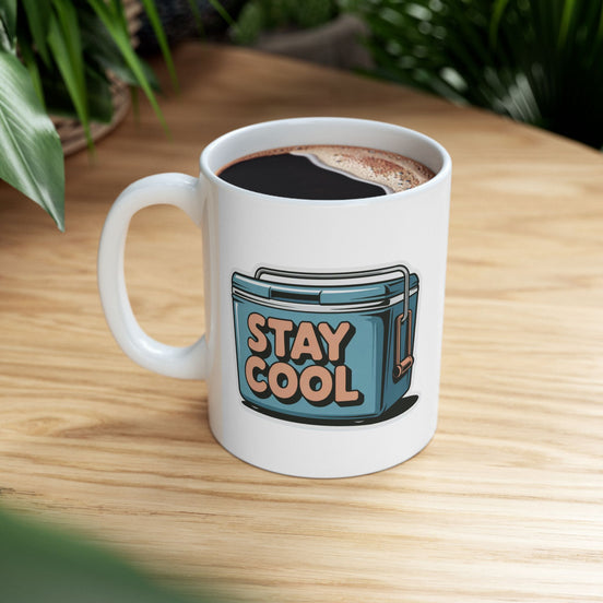 Stay Cool Ceramic Mug – Perfect Gift for Outdoor Lovers