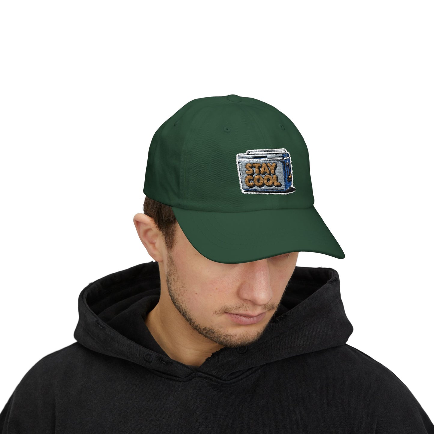 Stay Cool Cooler Embroidered Dad Cap