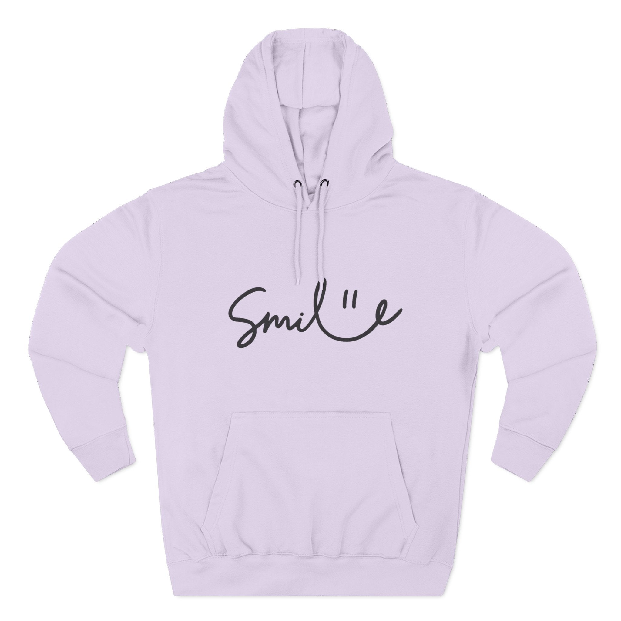 Smile Fleece Hoodie - Cozy and Stylish Pullover for Everyday Comfort