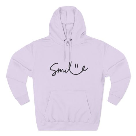Smile Fleece Hoodie - Cozy and Stylish Pullover for Everyday Comfort
