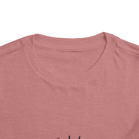 Toddler Tee — "Be A Good Human" Positive Message Shirt